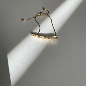 Gold 'Unstoppable' Bracelet